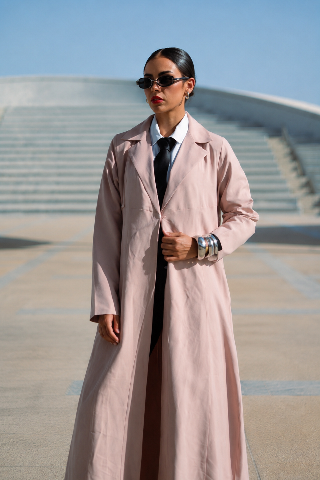 Pink | Coastal Abaya view 1