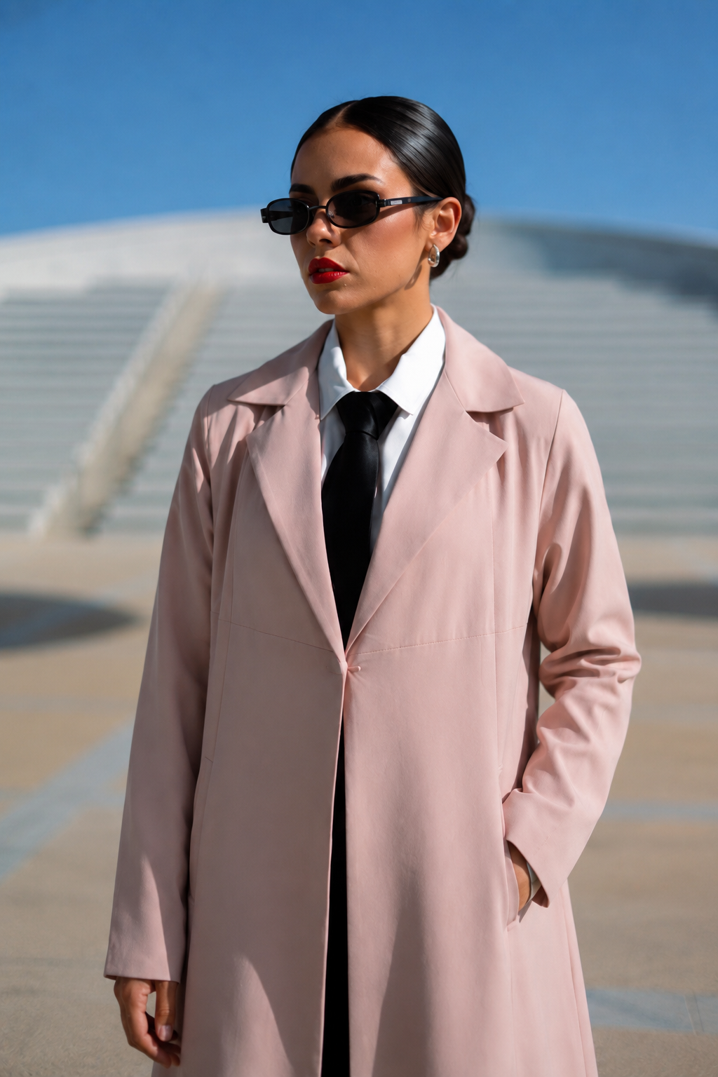 Pink | Coastal Abaya view 2
