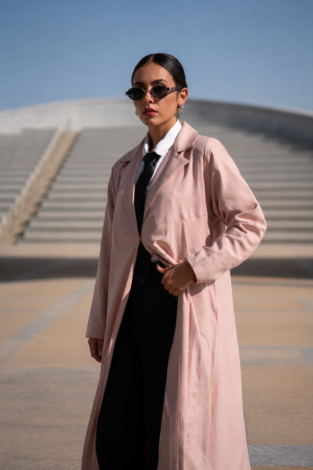 Pink | Coastal Abaya view 3