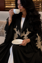Black Embroidered
