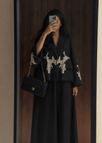 Black Embroidered