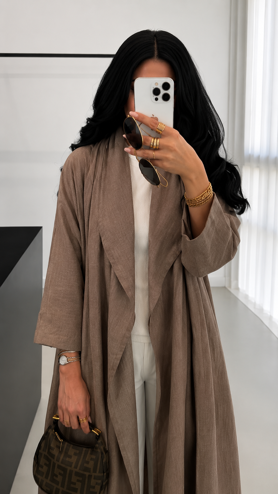 Taupe Mirror