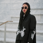 Black Embroidered